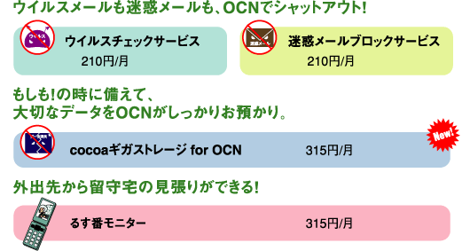 Ocn 安心セレクトパック